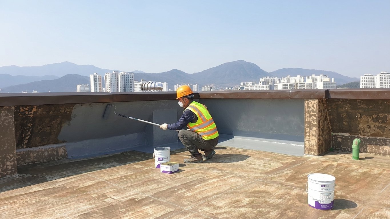 우레탄바탕조정