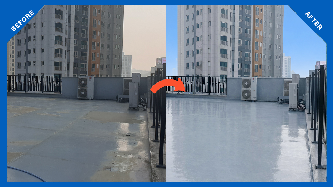 경기도 용인 빌딩 폴리우레아방수